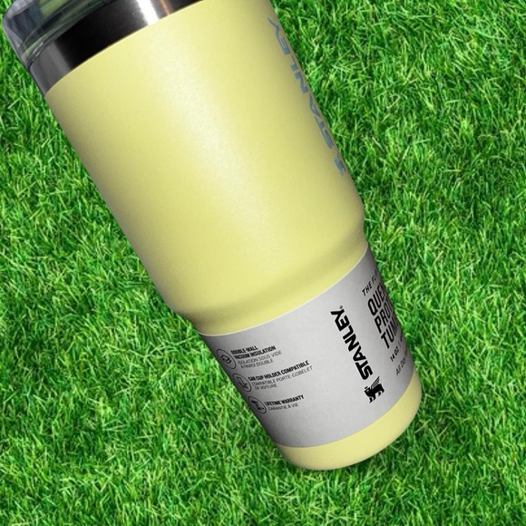 Stanley The Flowstate Quencher H2.0 14oz Tumbler Pomelo Yellow - NEW - Picture 3 of 6